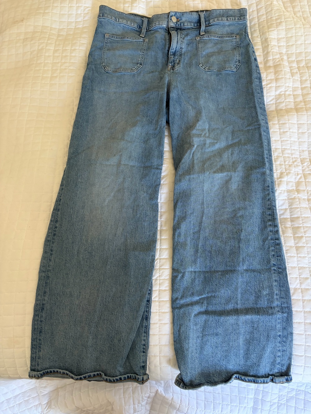 J. Crew Women’s Straight Light Blue Denim Jeans